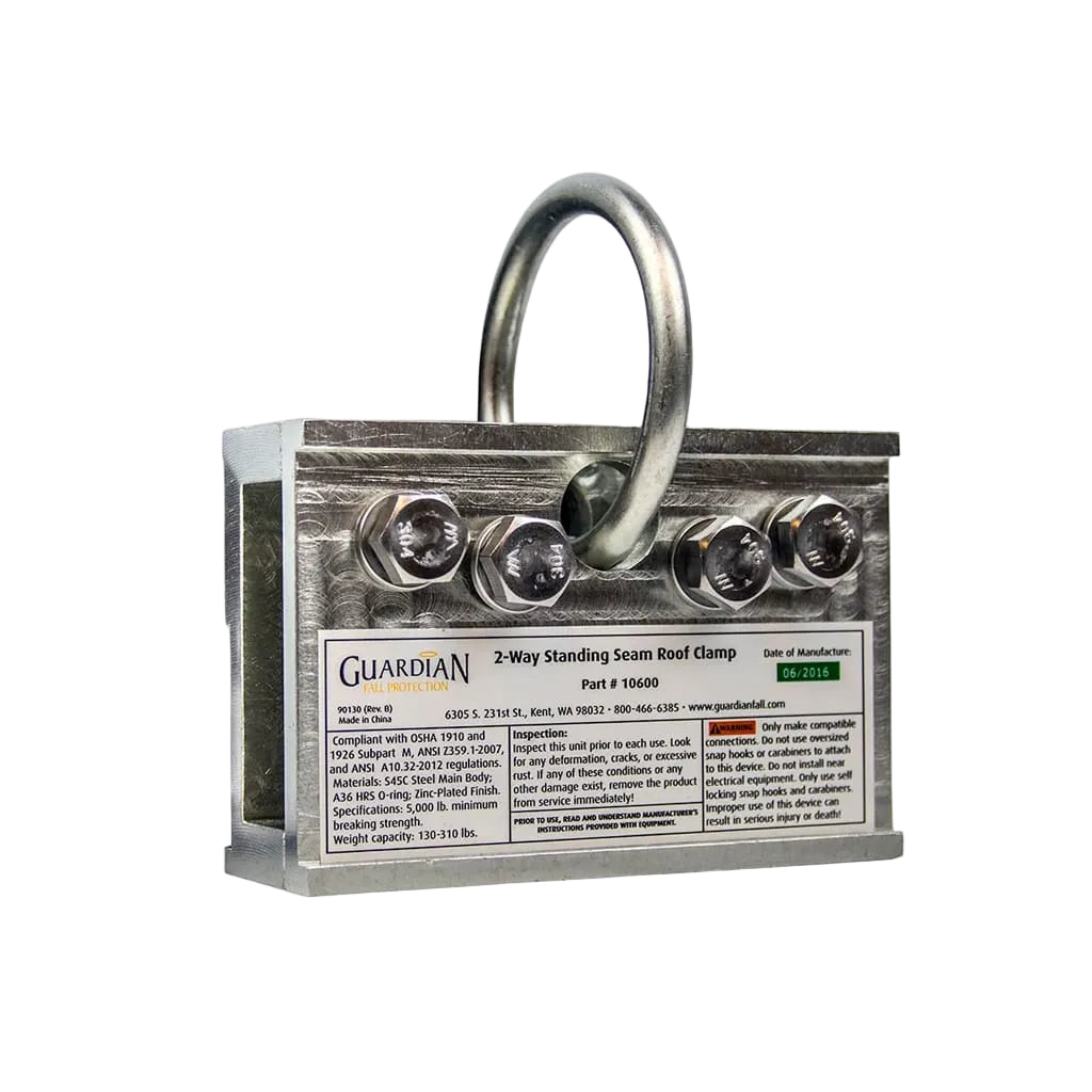 Guardian 2 Way Standing Seam Anchor