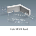 SKP Snow Diverter for Seams 12"-16" (SD-1216)