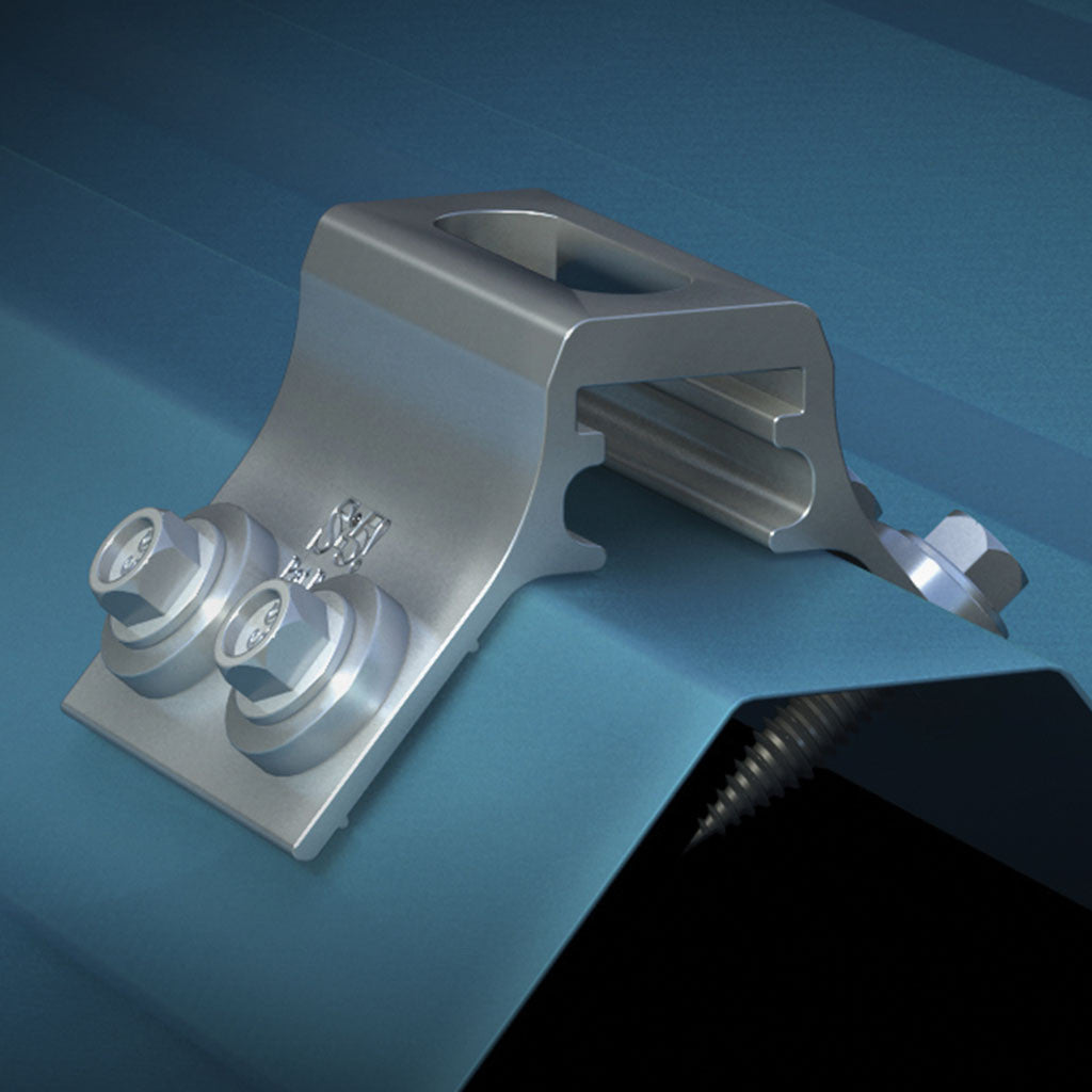 S-5!® Mounting Brackets for Exposed Fastener Metal Roofs