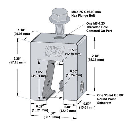 S-5-N™ 1.5 Mini Seam Clamp