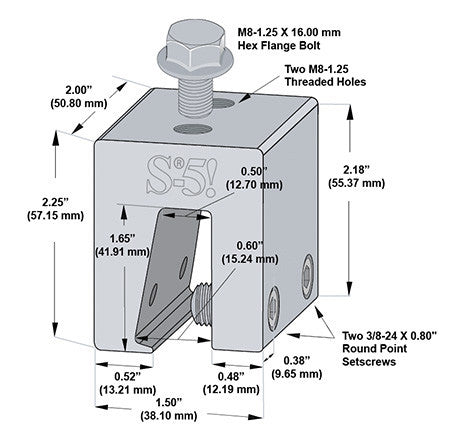 S-5-N™ 1.5 Seam Clamp