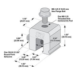 S-5-V Mini includes bolt
