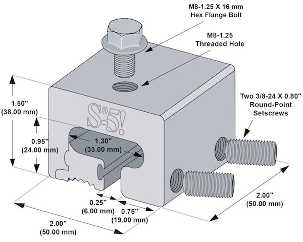 S-5-T™ Seam Clamp
