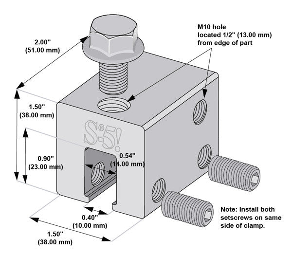 S-5-U™ Seam Clamp