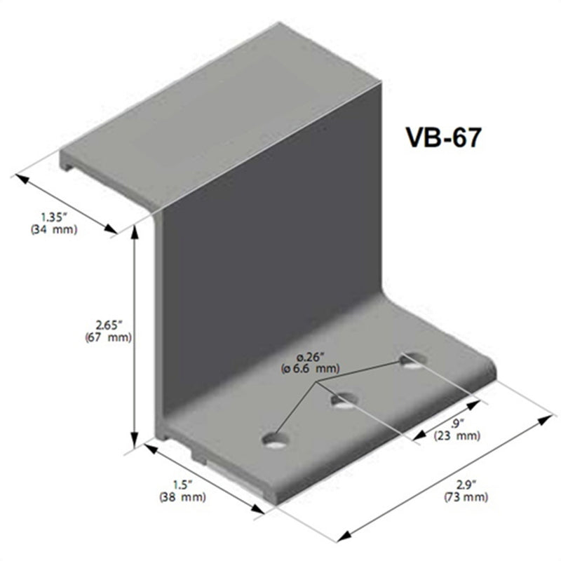 S-5!  VersaBracket-67 | Sky Products Warehouse | 855.888.6869